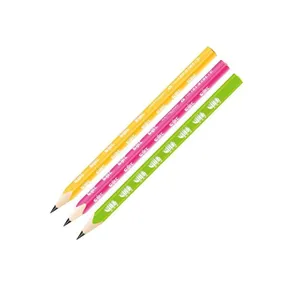 Graphitstift KEYROAD Neon Jumbo, dreieckig - HB, Farbmischung